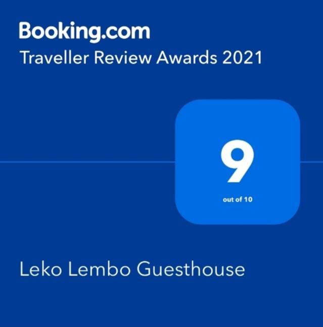 Leko Lembo Guesthouse Keli Esterno foto
